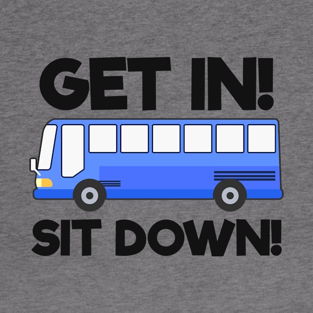 Bus Shirt | Get In Sit Down by Gawkclothing